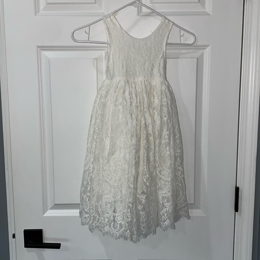 Lace Flower Girl Dress